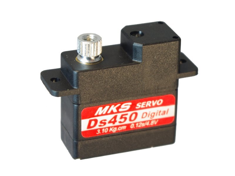 DS450 (0.115  sec/60Â° - 3.22 kg.cm (44.7 oz/in) @5V) 