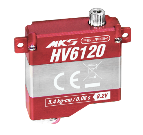 HV6120 (0.08 sec/60Â° - 74.9 oz/in @8.2V)