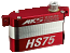 HS75 (0.087 sec/60Â° - 55.55 oz/in @8.4V)
