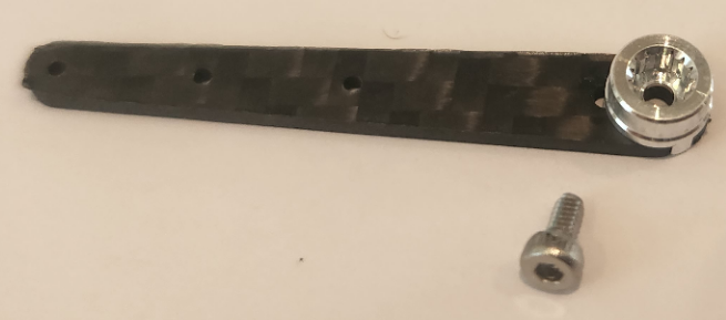 40mm 4mm spline Carbon horn (1.5mm carbon)